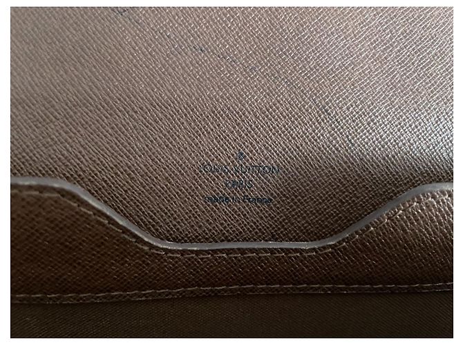 Louis Vuitton Conseiller Aktentasche mit Monogramm-Canvas-Serviette Braun - Ansicht 6
