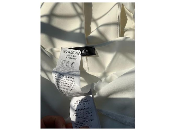 Blusa blanca Max & Co Blanco - vista 6