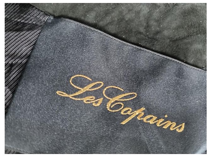 Les Copains Nubuk Leder Jacke - Ansicht 2