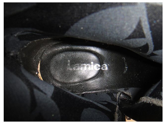 Autre Marque botas Shabbies Amsterdam pretas de couro de cervo tamanho 39 Preto - vista 8