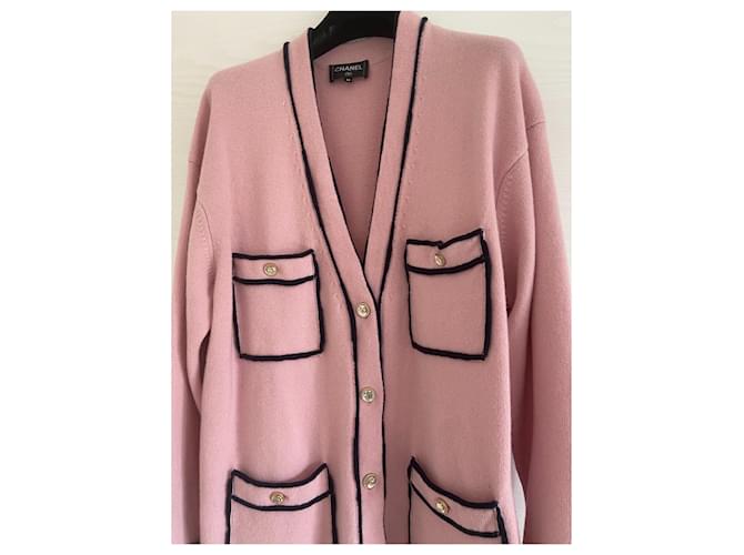 Cambon Chanel SS21 Défilé Rosa Strickjacke Pink - Ansicht 4