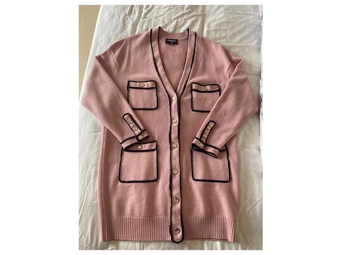 Cambon Chanel SS21 Défilé Rosa Strickjacke Pink - Ansicht 8