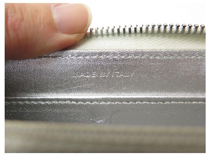 Timeless CARTERA LARGA CHANEL CLASSIC CON CREMALLERA DE PIEL ACOLCHADA PLATA - vista 14