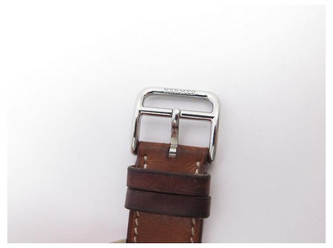 Hermès HERMES CAPE COD GM CC RELÓGIO2.710 29 QUARTZO DE AÇO MM + CAIXA DE RELÓGIO DE AÇO Prata - vista 5