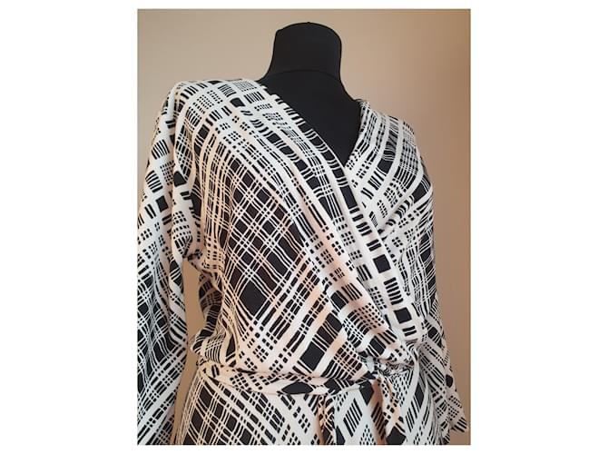Weekend Max Mara Kleid Schwarz Weiß - Ansicht 3