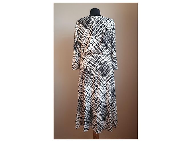 Weekend Max Mara Kleid Schwarz Weiß - Ansicht 4