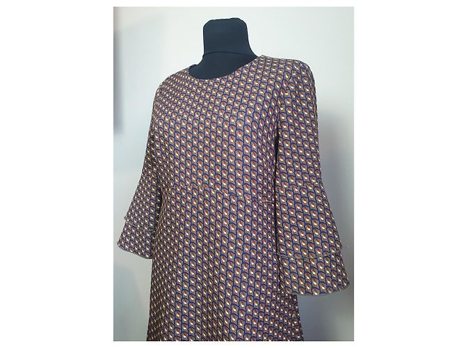 Autre Marque Vestido Carla Montanarini Multicolor - vista 2