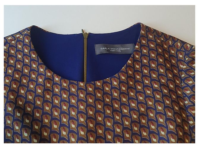 Autre Marque Vestido Carla Montanarini Multicolor - vista 6