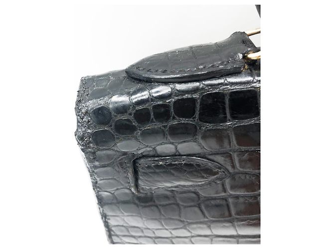 Hermès HERMES KELLY 32 Noir - vue 12