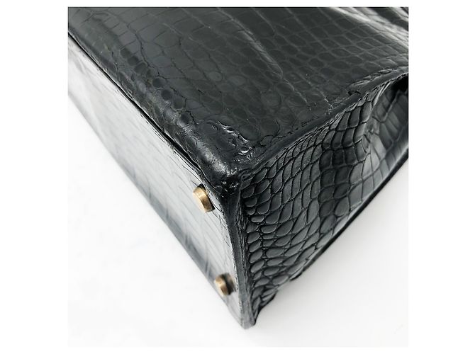 Hermès HERMES KELLY 32 Noir - vue 14