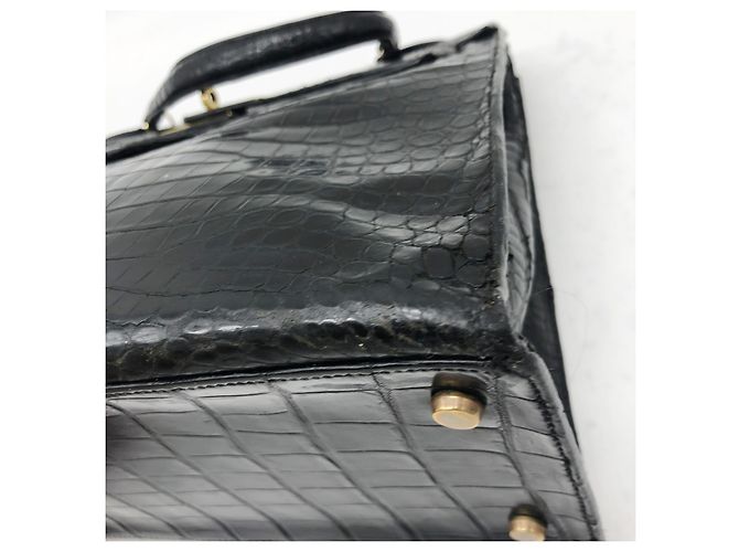 Hermès HERMES KELLY 32 Noir - vue 15