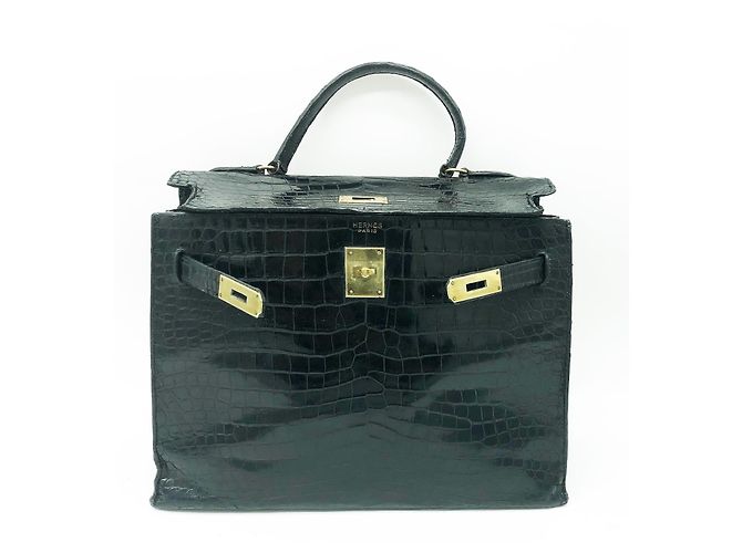 Hermès HERMES KELLY 32 Noir - vue 2