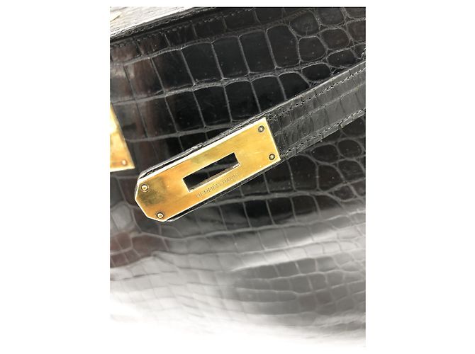 Hermès HERMES KELLY 32 Noir - vue 3