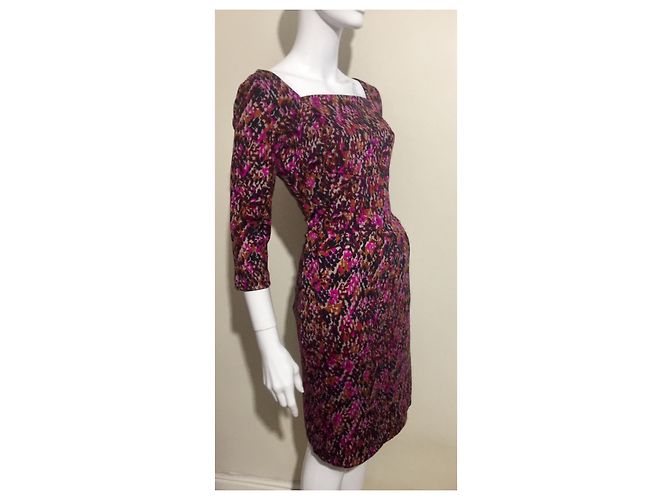Diane Von Furstenberg Abito DvF Elie in lana multicolore - vista 2