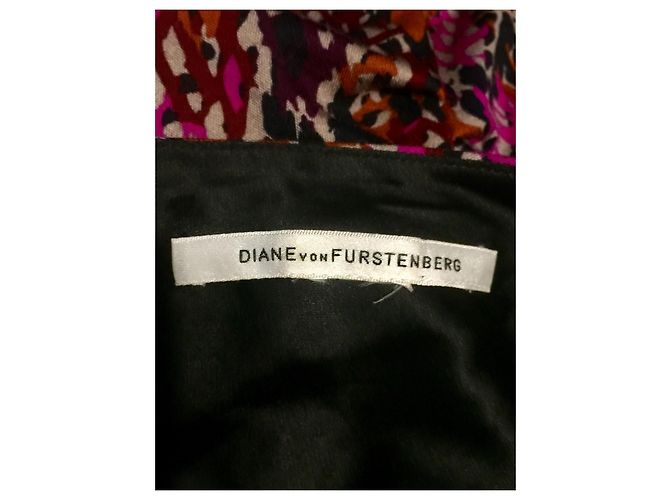 Diane Von Furstenberg Abito DvF Elie in lana multicolore - vista 4
