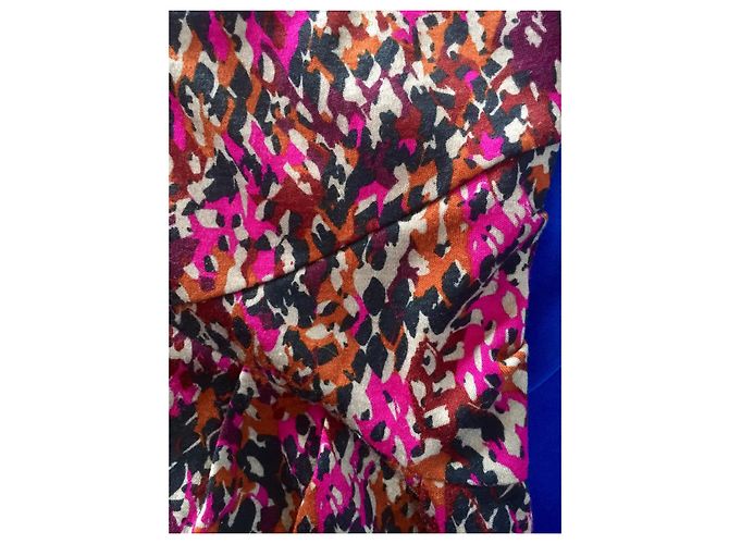 Diane Von Furstenberg Abito DvF Elie in lana multicolore - vista 5