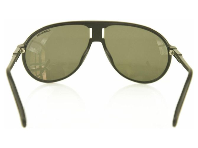 Carrera-Champion / L DL5 – QT Pilotenförmige schwarze Sonnenbrille - Ansicht 7