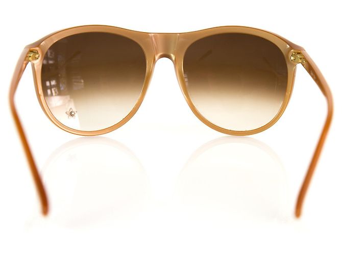 Chloé Chloe CL 2190 do 03 Gafas de sol en beige con lentes marrones degradados - vista 2