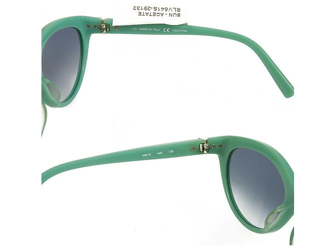 Valentino Occhiali Da Sole Donna Cat-eye Style Turchesi Rockstud Studs Con Box V641S Turchese - vista 5