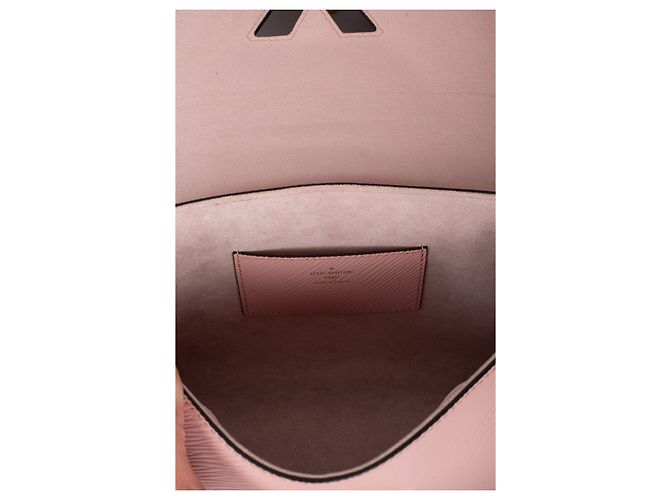 Louis Vuitton Twist Borsa Edizione Limitata Bloom Flower Epi Pelle MM Rosa - vista 5