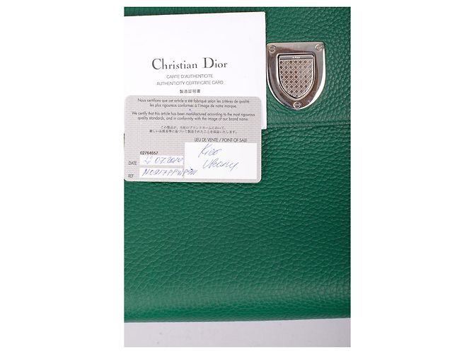 Christian Dior Sac à main Diorever en cuir - vue 8