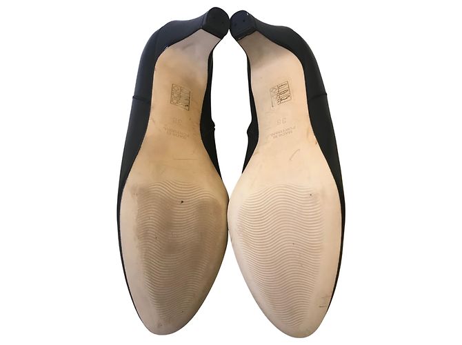 Petite Mendigote Black and gold boots Golden - view 6