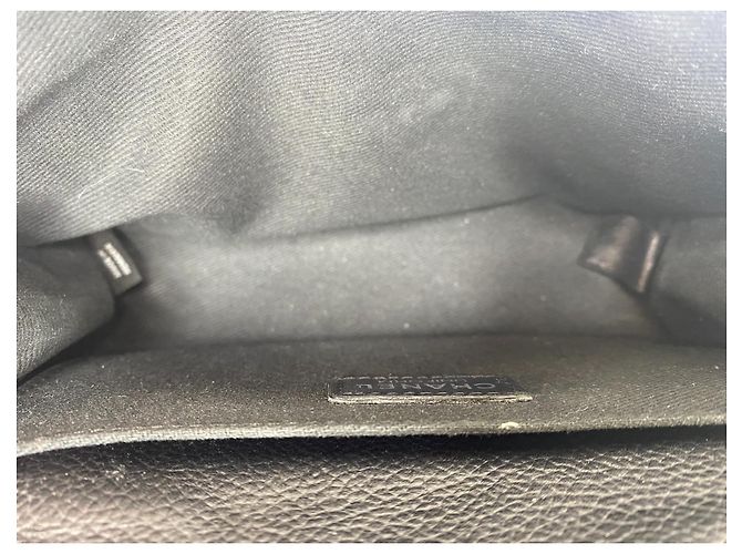 Cintura borsa Chanel 2.55 , pelle nera grana Nero - vista 12