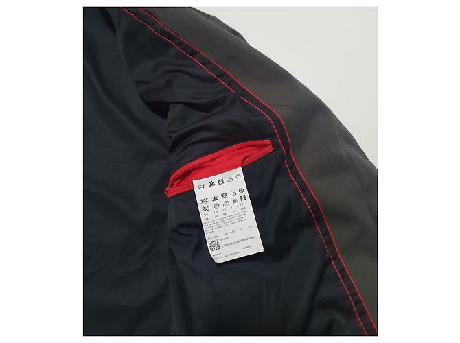 Hugo Boss Blazer Jacke Grau Khaki Baumwolle - Ansicht 6