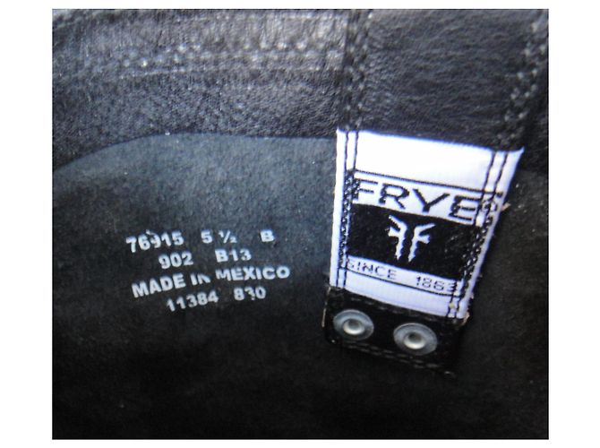 tamaño de botas frye 36 Nueva condición Negro - vista 9