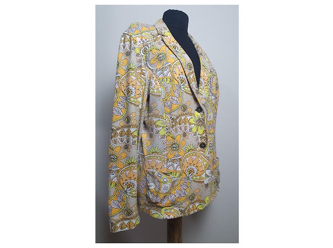 Chaqueta Marc Cain Sports de algodón floral Multicolor - vista 3