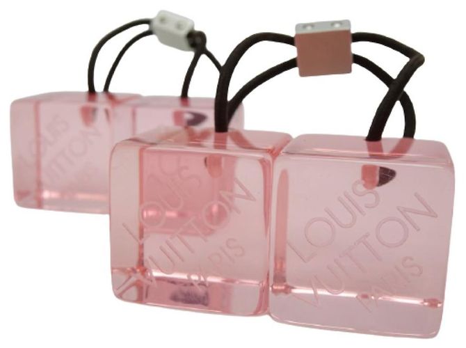 [Usato] Accessori per capelli elastici per capelli LOUIS VUITTON Louis Vuitton cubo rosa chiaro - vista 2