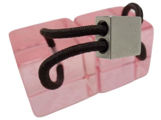 [Usato] Accessori per capelli elastici per capelli LOUIS VUITTON Louis Vuitton cubo rosa chiaro - vista 6