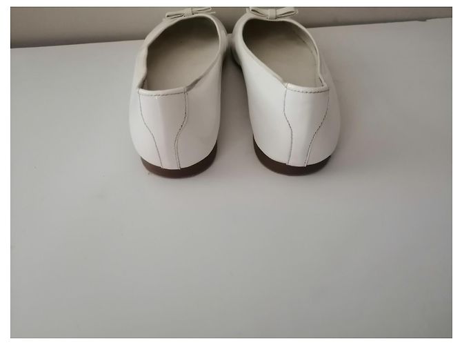 Dolce & Gabbana Ballerinas aus Leder weiß Kinder - Ansicht 4