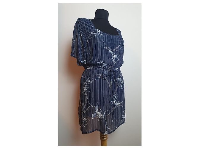 Haut Tunique Zapa Bleu Viscose - vue 2