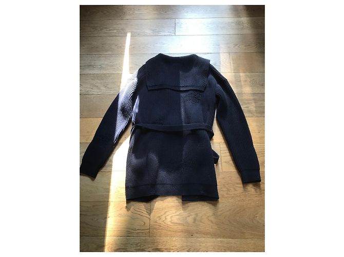 Dior Jacke aus Wolle und Kaschmir in Marineblau - Ansicht 2