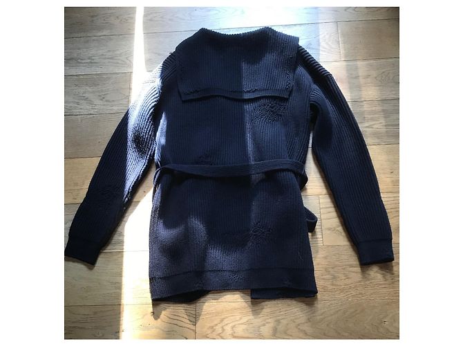 Dior Jacke aus Wolle und Kaschmir in Marineblau - Ansicht 3
