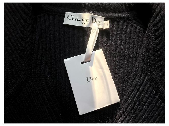 Dior Jacke aus Wolle und Kaschmir in Marineblau - Ansicht 4
