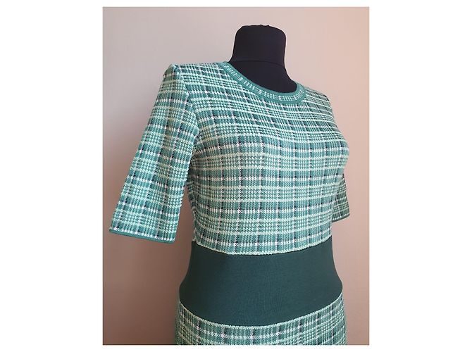 Vestido M Missoni Verde Tamanho 40 - vista 3