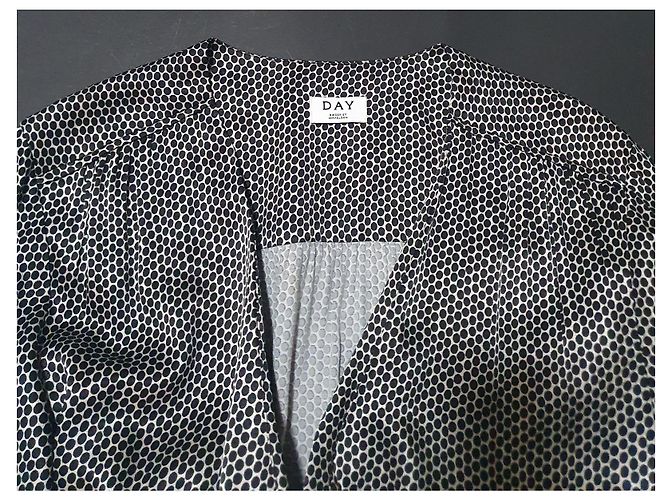 Abito nero Day Birger & Mikkelsen in viscosa e rayon - vista 6