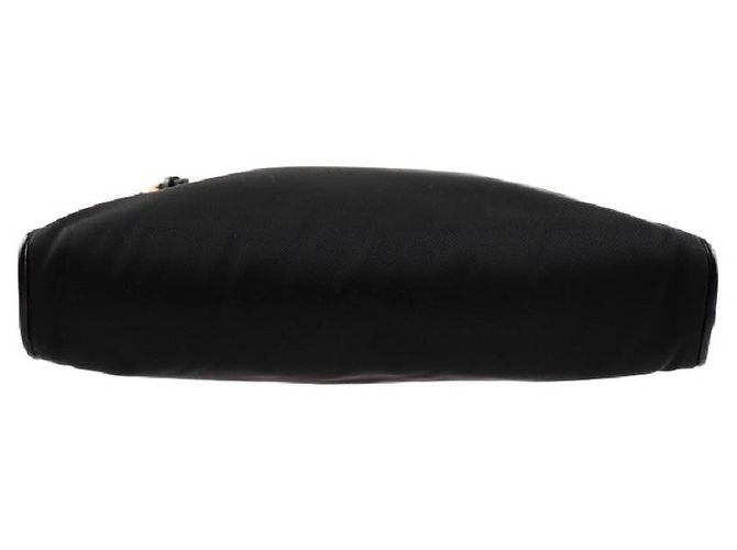 [Usato] PRADA Borsa Prada Borsa a mano Nylon Pelle Nera Mini Bag - vista 4