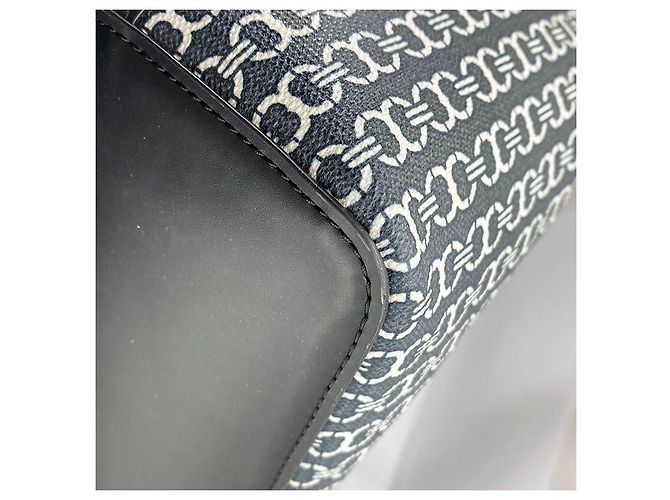[Usato] Tory Burch TORY BURCH Borsa Gemini Link 53303 Borsa in cotone nera - vista 4