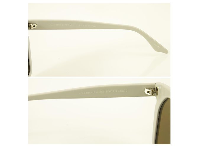 Autre Marque Andy Wolf Socializer E Gafas de sol blancas para mujer 60 13/140 Blanco - vista 6