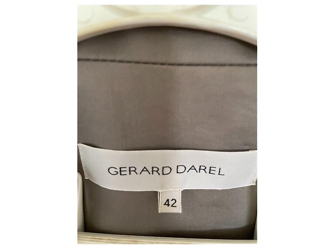 Conjunto de calça cinza Gerard Darel com cinto - vista 4