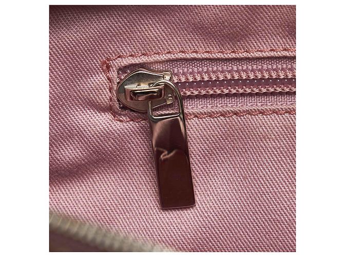 Salvatore Ferragamo Ferragamo Gancini Borsa a Mano Scamosciata Marrone - vista 7