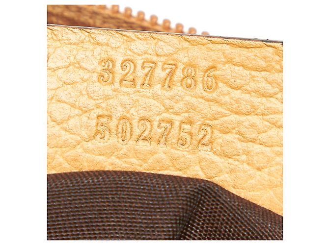 Borsa a tracolla in pelle Gucci Abbey D-Ring Beige - vista 6