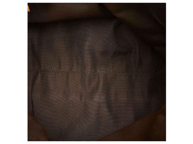 Borsa a tracolla in pelle Gucci Abbey D-Ring Beige - vista 8