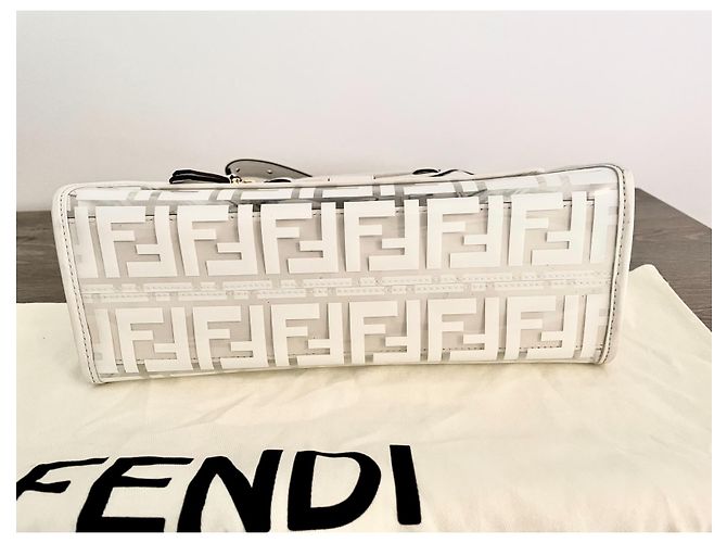 Fendi Laufsteg-Shopping klein Roh - Ansicht 3