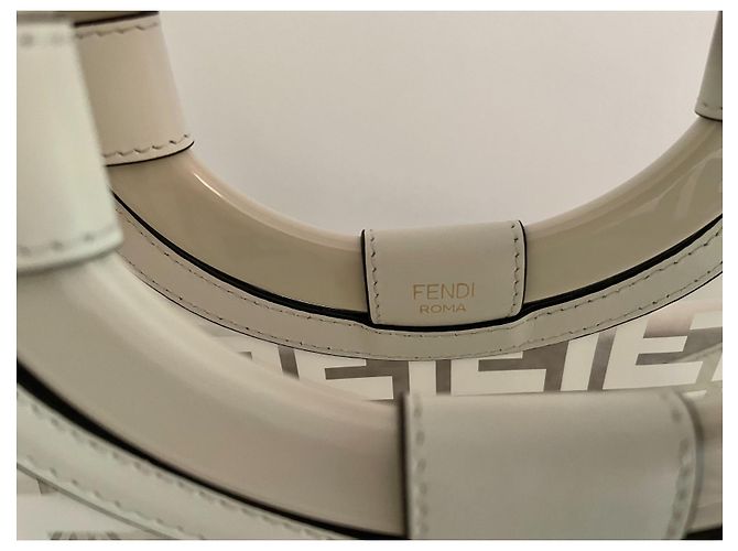 Fendi Laufsteg-Shopping klein Roh - Ansicht 4