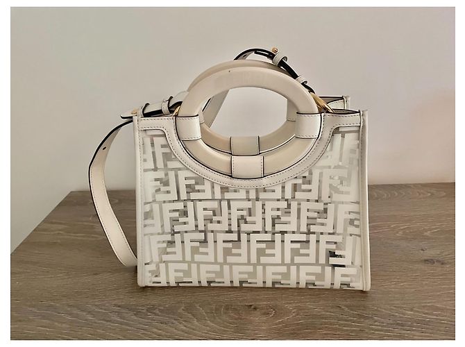 Fendi Laufsteg-Shopping klein Roh - Ansicht 5