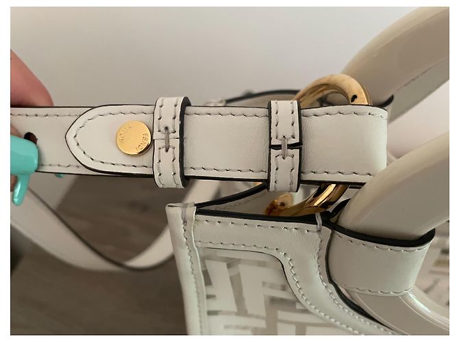 Fendi Laufsteg-Shopping klein Roh - Ansicht 7